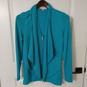 Unique Michael Kors Teal Women's Cardigan